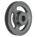 uxcell AK49-3/4 V-Belt Sheave 3/4" Bore, 4.75" OD, Single Groove Web Sheave