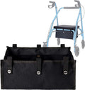 Large Rollator Walker Basket, Under Seat Rollator Bag, Walker Basket for Four Wheel Rollator, Reusable Basket Carry