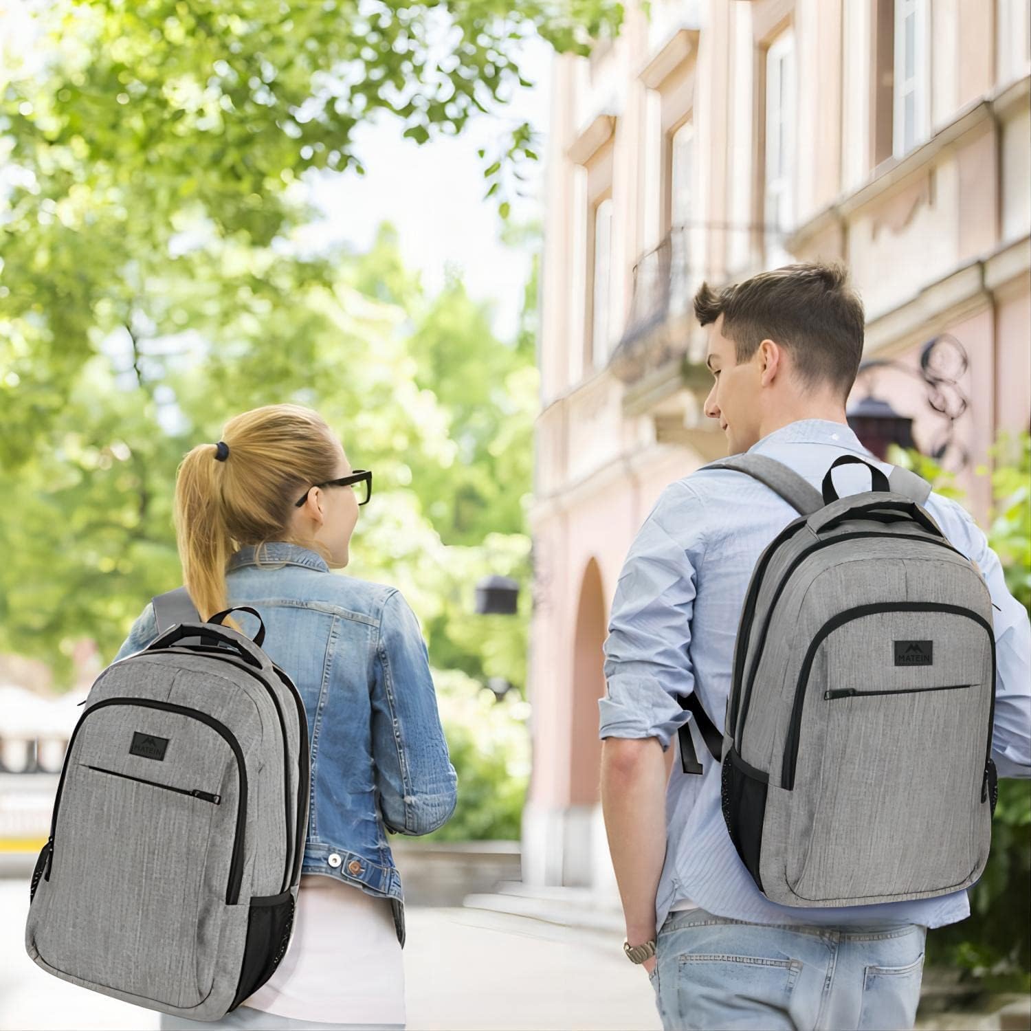 Travel Laptop Backpack, Business Anti Theft Slim Sturdy Laptops Backpack Personal Item Bag, Water Resistant College