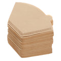 100Pcs Disposable Coffee Filter Paper, Cone Shape for Single Cup Brewer
