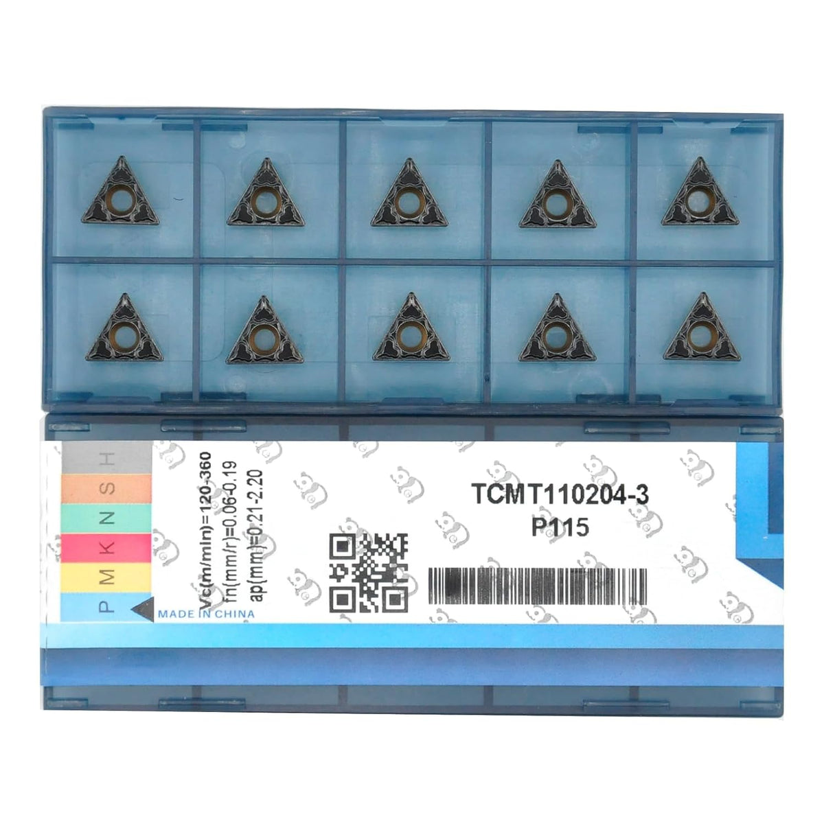 TCMT21.51(TCMT110204) Turning Insert for Steel Semi-Finish Tools 10pcs