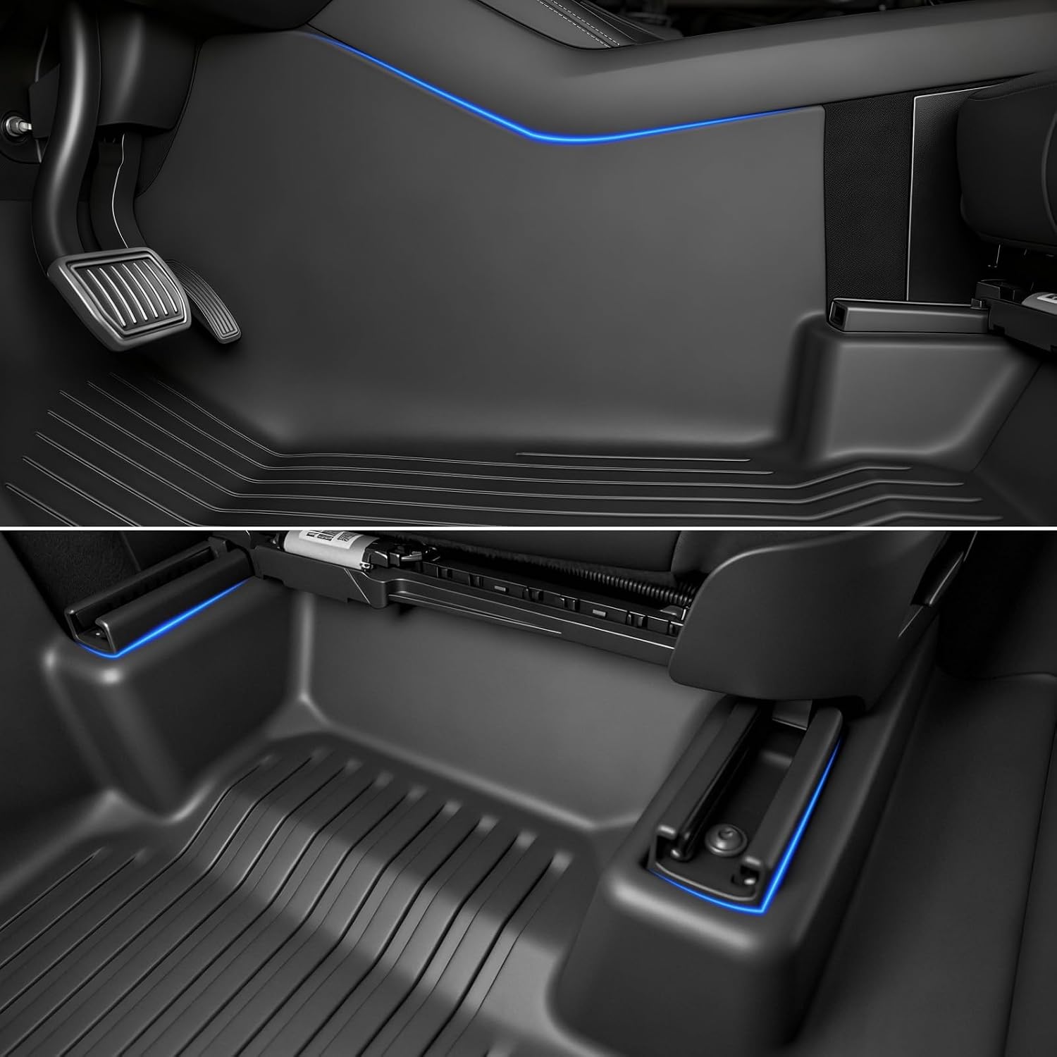 2025 2026 Tesla Model Y Juniper Floor Mats & Accessories & Extra-Thick TPE Cargo Liners, 9 PCS CabinProtect Pro Kit