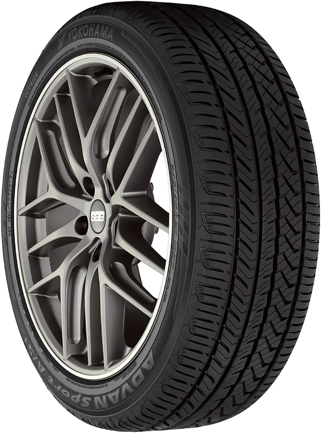 ADVAN SPORT AS+ 225/50R16 92W SL ALL-SEASON ULTRA-HIGH PERFORMANCE TIRE | Passenger High Performance All Season