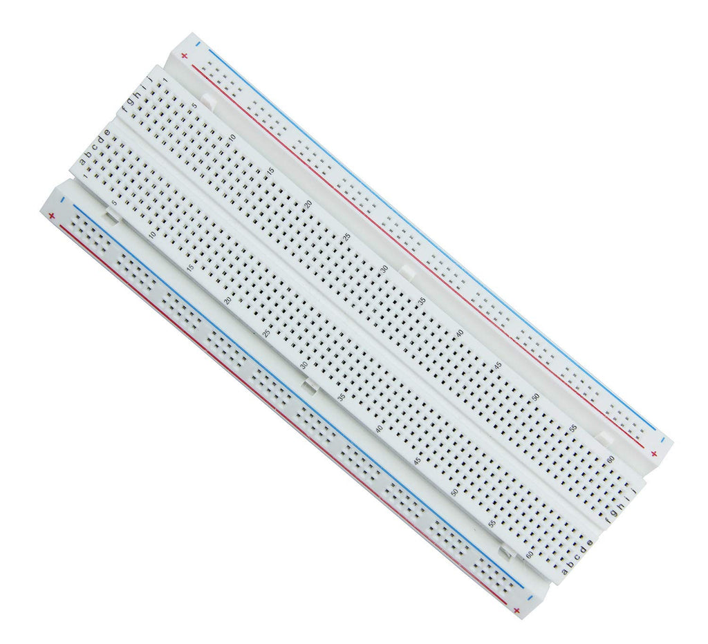 MCIGICM 10pcs Breadboard 830 Point Solderless Prototype PCB Board