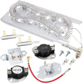 MED7230HW1 MED7230HW2 MED7230HW0 Dryer Heating Element Kit for Whirlpool