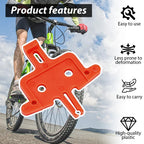 Bicycle Brake Pad Spacer, Hydraulic Caliper Piston Reset Insert, 6PC