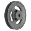 uxcell BK55-1/2 V-Belt Sheave 1/2"Bore 5.25"OD Single Groove Web Sheave
