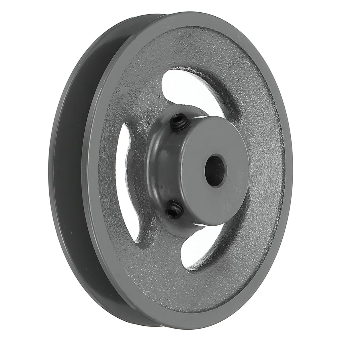 uxcell BK55-1/2 V-Belt Sheave 1/2"Bore 5.25"OD Single Groove Web Sheave