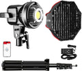 GVM 80W Video Light, Studio Lights for Photography, Softbox Lighting Kit with Bowens Mount, CRI97+ 5600K Colour