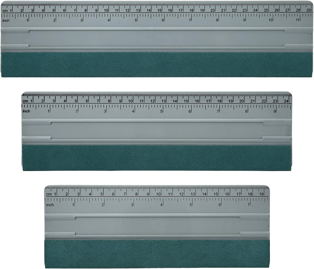 Large Vinyl Squeegee Window Tint Tool 3PCS Big Size Felt Edge Wrap Scraper for Vinyl Graphic Decal Car Wrapping