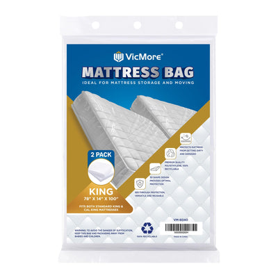 King Mattress Bags, 2 Pack