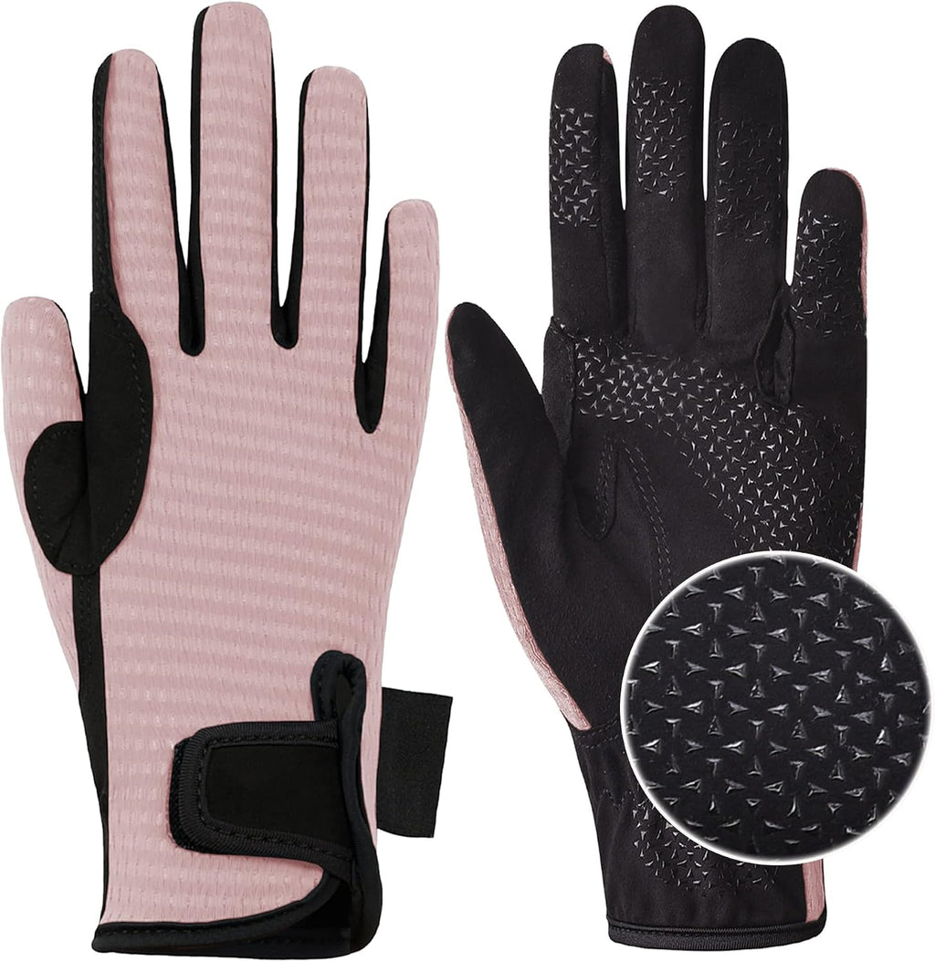 Women's Horse Riding Gloves Stretchable Equestrian Gloves