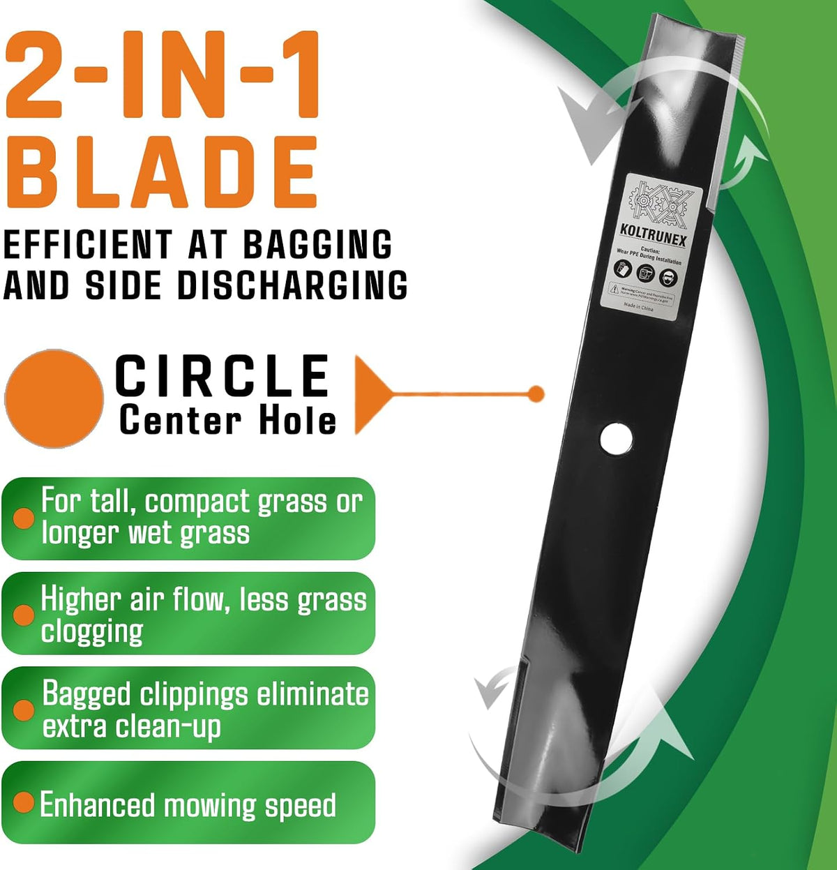 Mower Blades for Toro TimeCutter 115-5059-03 110-6837-03 50" Deck