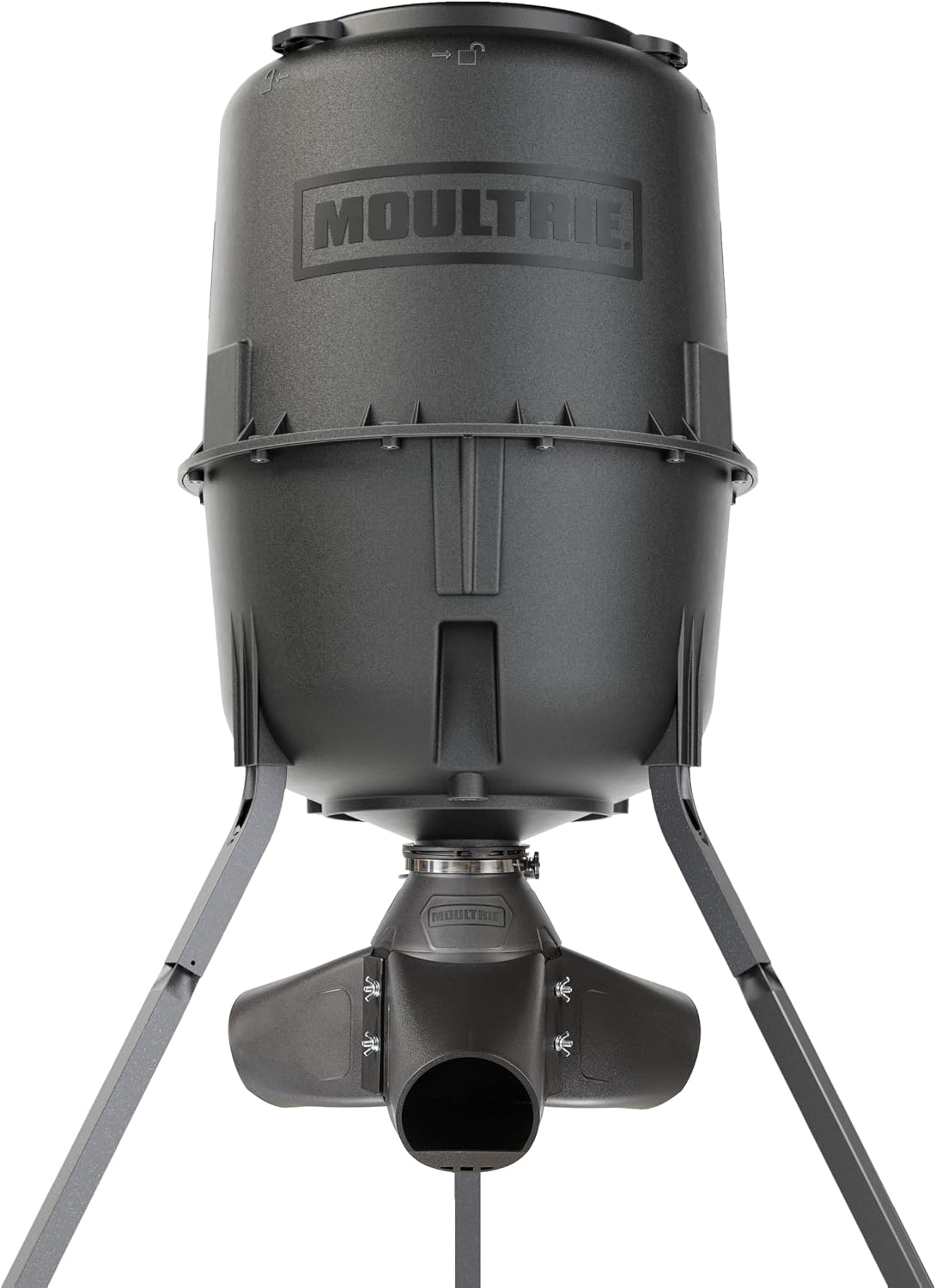 Gravity Deer Feeder - Tripod Game Feeder - Easy Conversion Adapter - Protein Pellet Ready - Rugged No-Power Setup for