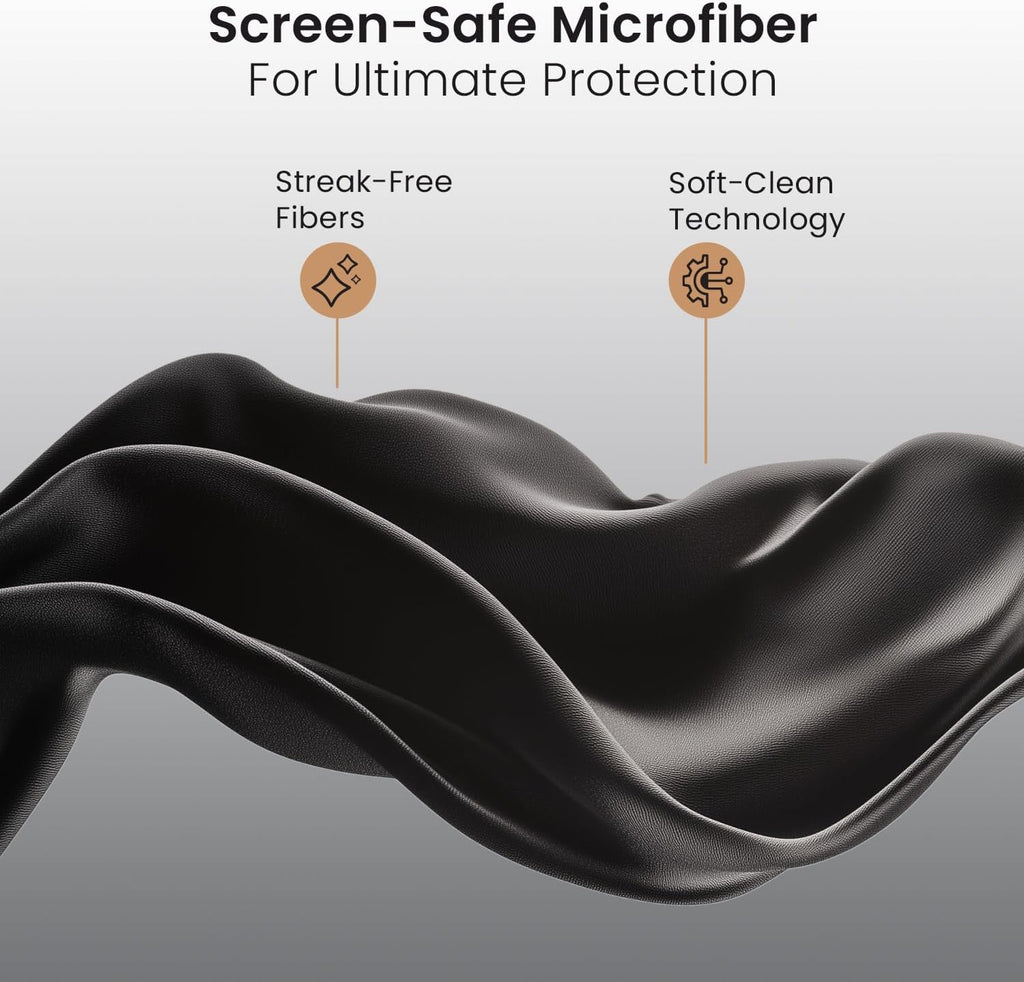 Glasses Cleaner Spray - Eyeglass Cleaner Lens Cleaner No Streaks Technology & Microfiber Cleaning Cloth - Glasses