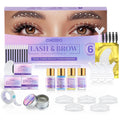 Lash Lift Kit - Eyelash Perm Kit - Eyebrow Lamination Kit, 2 in 1 Professional Eyelash Curling Lash Extension &