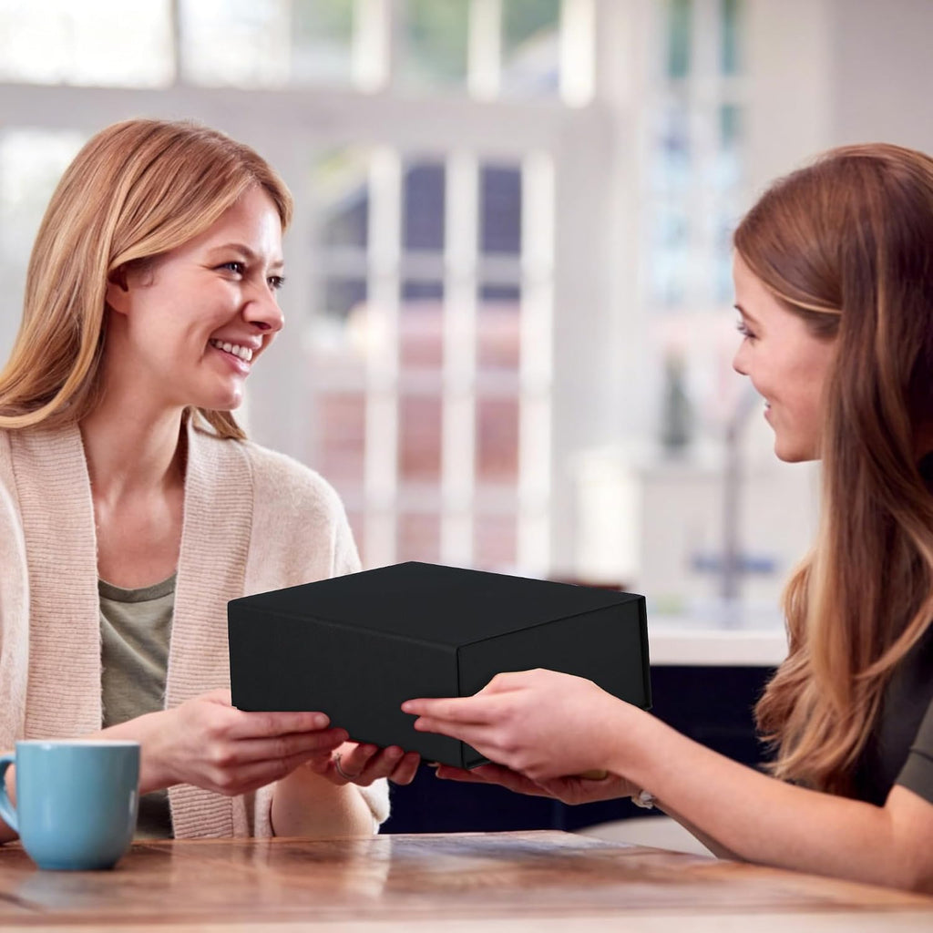 Black Gift Boxes With Lids,11×7.8×3.5 Inch,Magnetic Box for Present