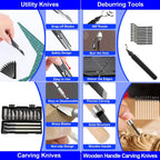 3D Printer Tool Kit, 202 Pcs 3D Printer Accessories Includes Deburring Tool, Removal Tools, Digital Caliper, Cutting