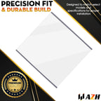 Refrigerator Fresh Food Glass Shelf (Upper) Compatible with Whirlpool