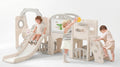 Toddler Playsets Slide for Backyard Indoor 12-in-1 Swing Set Outdoor Freestanding Climber Playground Playset with