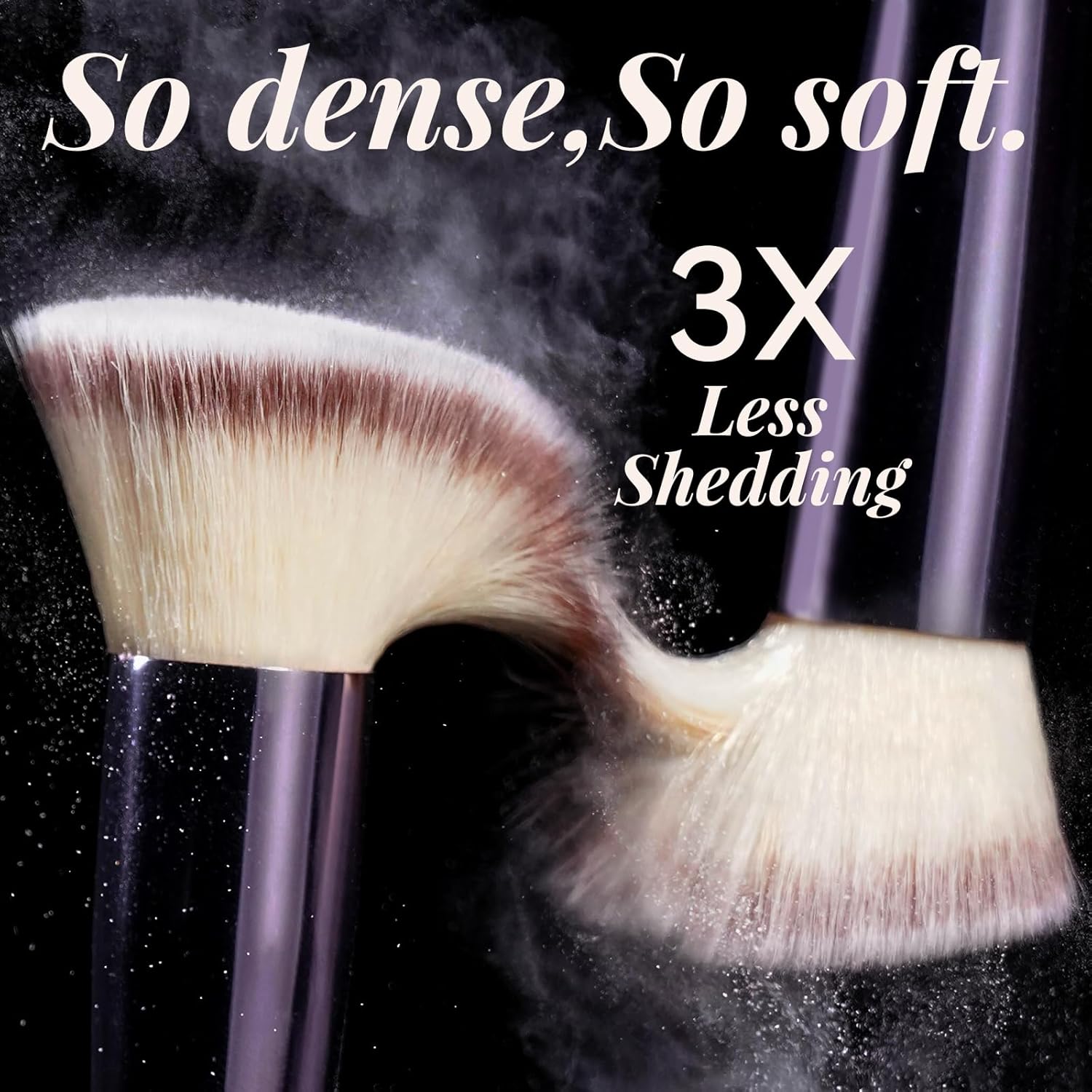 Makeup Brush Set 18 Pcs Professional Foundation Powder Concealers Eyeshadow Blush Synthetic Makeup Brushes with