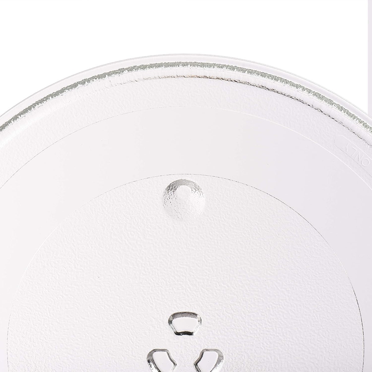 12.5’’ Microwave Glass Tray Compatible with Samsung, GE and Hotpoint - The Exact Replacement Part of WB39X10002/ WB48X10005/ WB49X10069/ WB39X10003 – Dishwasher Safe