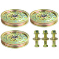 FULAIGE 3 Pack 1-633109 Idler Pulley for eXmark 60" eXmark Lazer Z 60" Deck