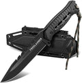 Full Tang Tactical Fixed Blade Knife with Sheath, Gift for Men | All-Purpose Survival Knives, Long-Lasting Sharpness