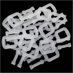 200PCS Plastic Manual Strapping Buckles Packaging Tightening Strap Clips For Pallet Box Bundling Eco Friendly Hand