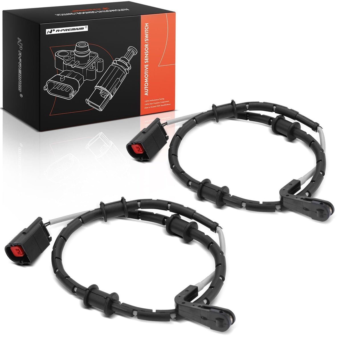 A-Premium Front Brake Pad Wear Sensor Compatible with Jaguar Models