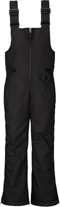 Boys Ski Pants Winter Snow Bibs Kids Insulated Snowboarding Overalls | Waterproof,Front zipper fly design,Built-in