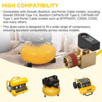 Drain Valve Replacement Compatible with Dewalt N000986 N072023