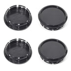 67.5mm 2.66" Black Wheel Center Caps for Ford Mustang 2005-2014