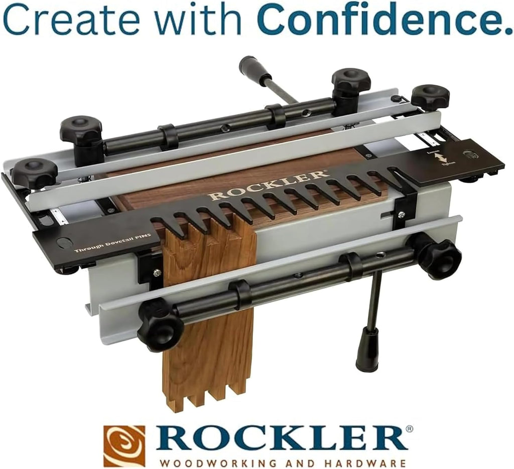 Dovetail Jig with Router Template Kit, Fits Stock up to 11" | Dovetail Jig – Precise Joinery Results – Dovetail Jig