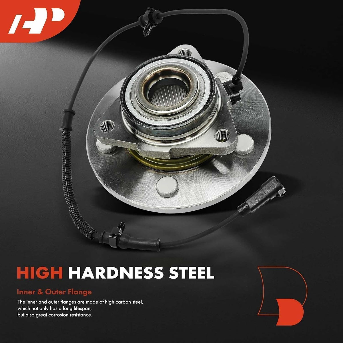A-Premium Pair Front Wheel Bearing Hub Assembly for Ram 1500 2012-2018