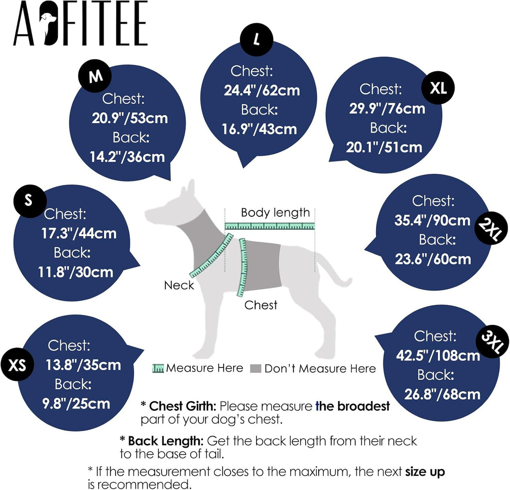 Dog Coat, Large Dog Jacket, Dogs Coat with Harness Built in, Reflective Waterproof Dogs Jackets Winter with Furry