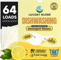 Dishwasher Dishwashing Detergent Sheets, Dish Soap & Dishwasher Tablets Alternative. Plant-Based, Eco-Friendly, Fully