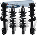 Front and Rear Struts Assembly Compatible for 2007 2008 2009 2010 2011 Honda CR-V Coil Spring Shock Absorber 1333365L 1333365R 172497R 172497L -4PCs