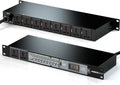 10 Outlet Power Conditioner 3000W 30A Power Sequencer for Audio Equipment
