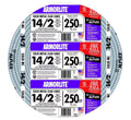 Southwire 14/2 Armorlite Type Mc Aluminum Armored Cable, 250 Ft. Coil