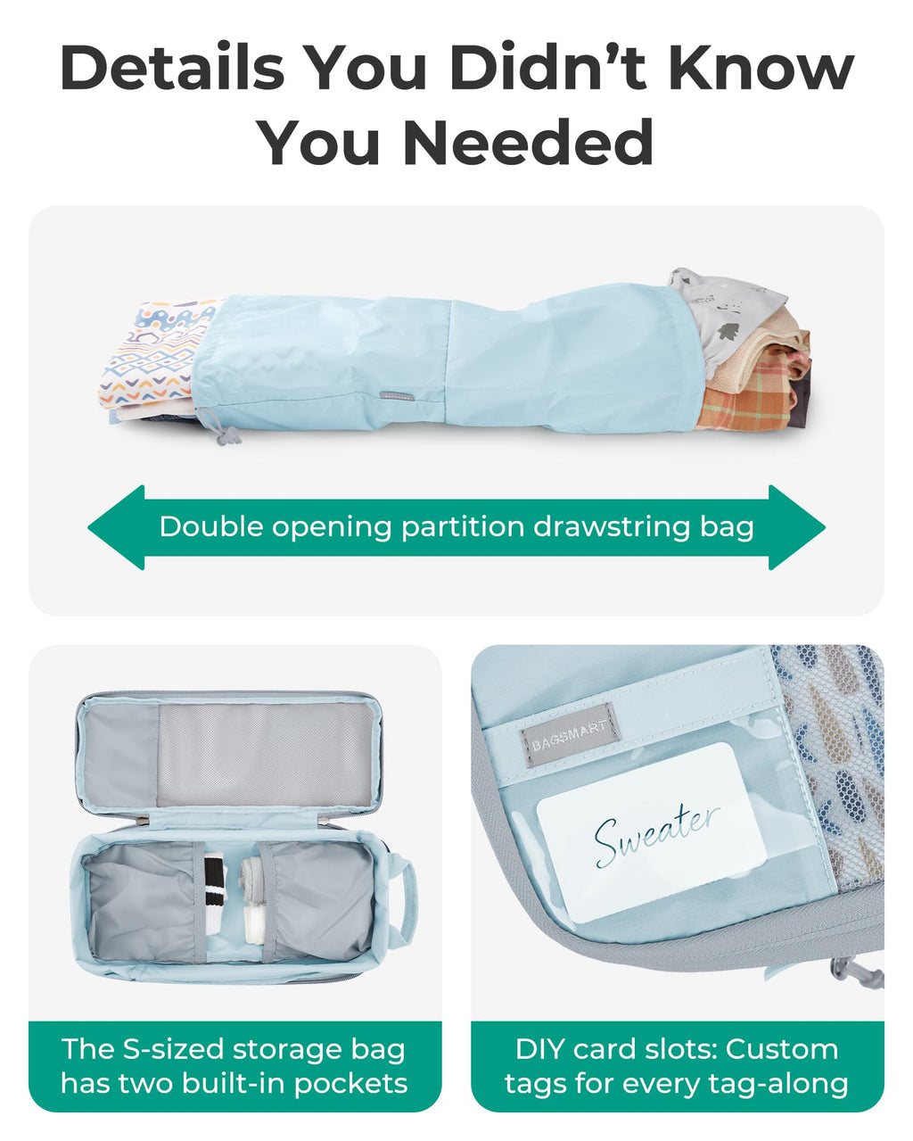 14 Set Compression Packing Cubes for Travel Essentials