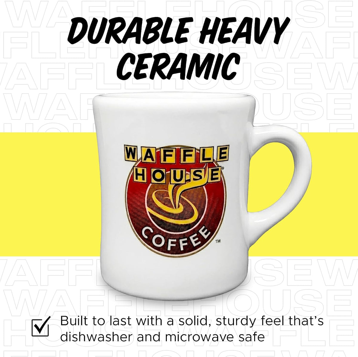 Coffee Mug Gift Box, 9 oz Ceramic Diner Cup