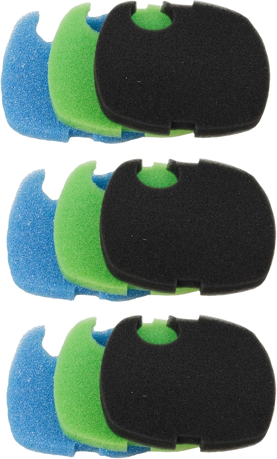 9 pcs Replacement Aquarium Canister Filter Pads Compatible with SUNSUN HW-304B/404B/704B/3000 CF500 Filter Pads Bio