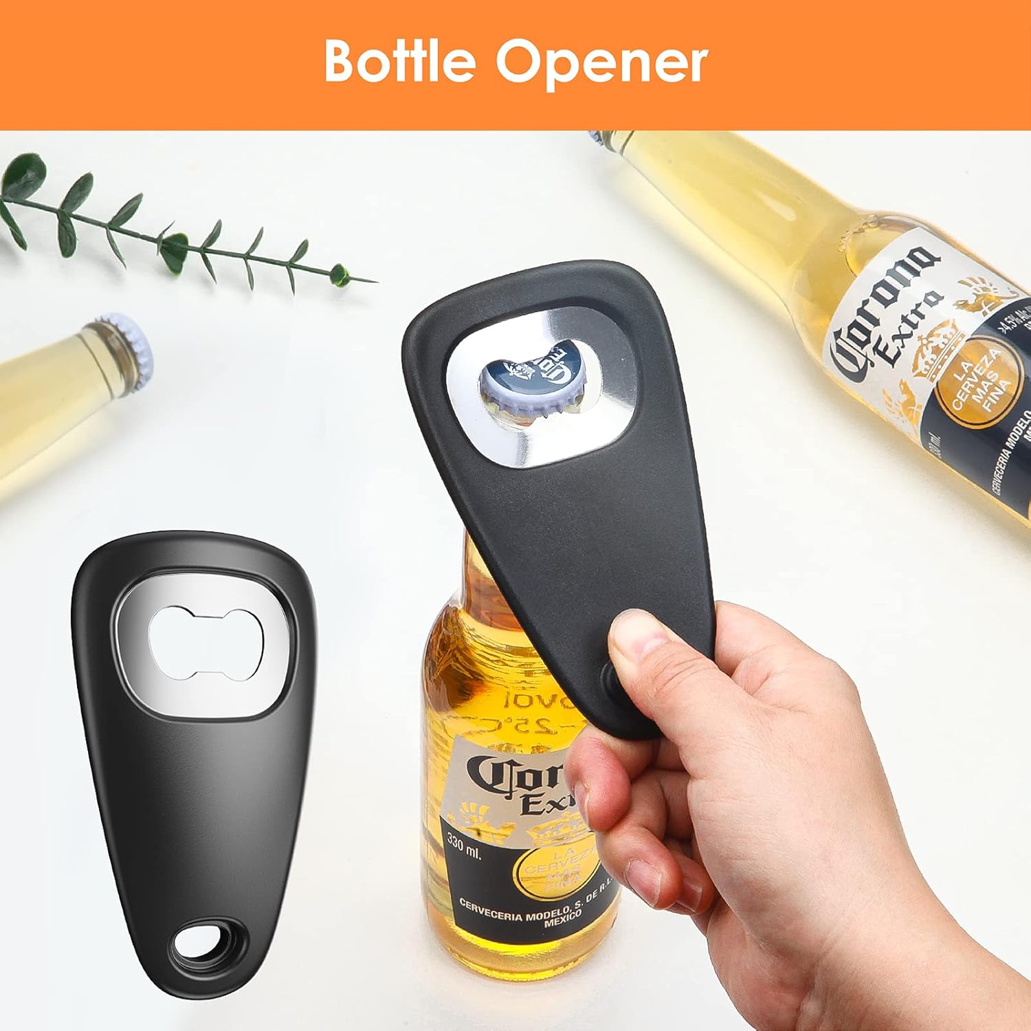 Kitchen Unique Gadgets Set 6 Pieces, Space Saving, Cheese Grater, Bottle Opener, Fruit Vegetable Peeler, Pizza