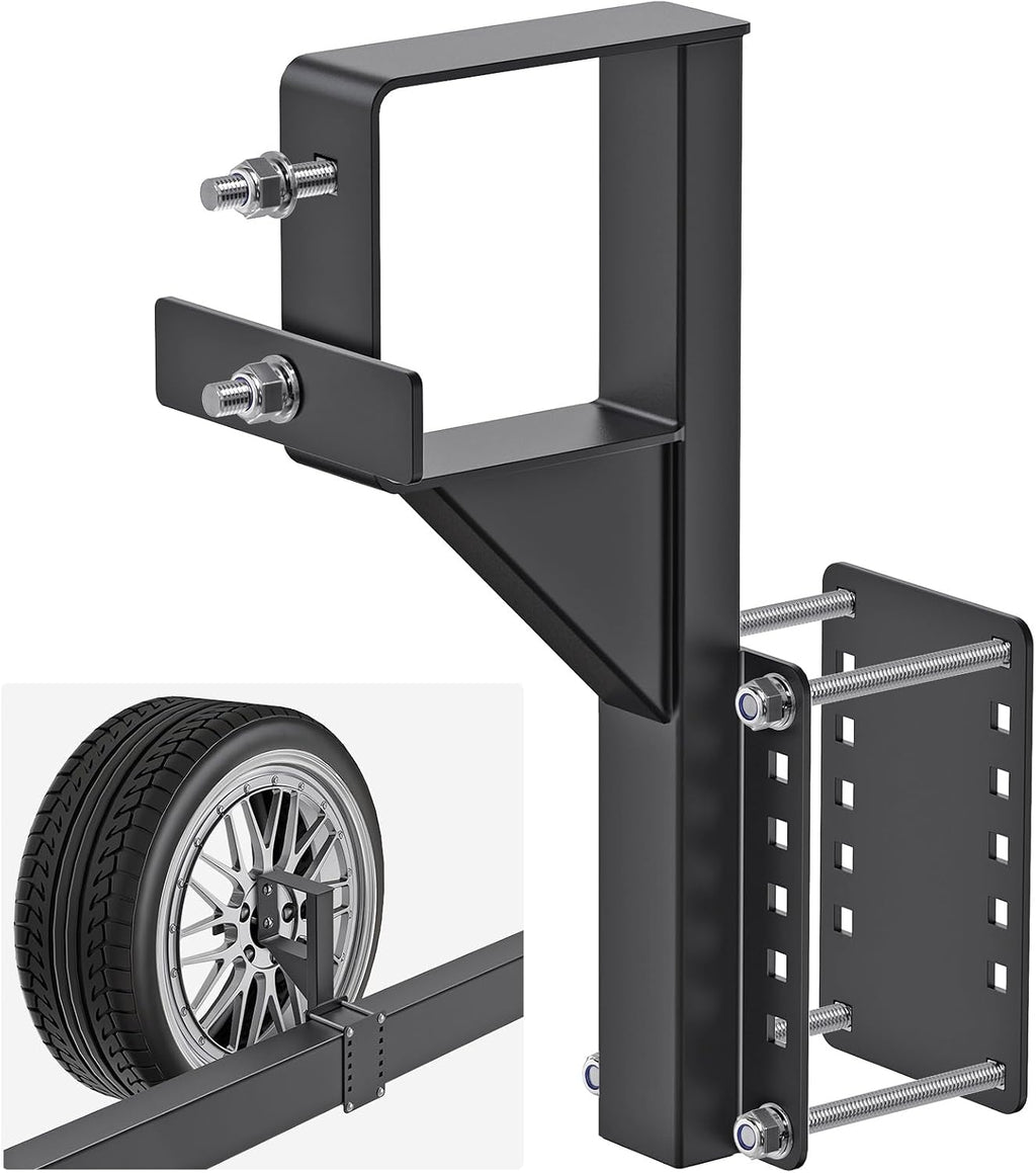Heavy Duty Trailer Spare Tire Carrier for 15" & 16" Wheels