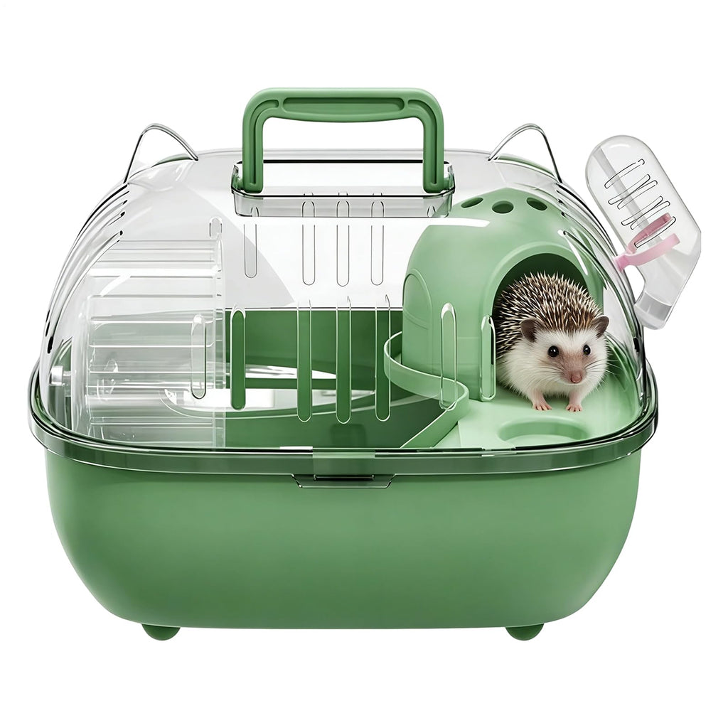 Small Pet Carrier Outing Cage with Transparent Cover