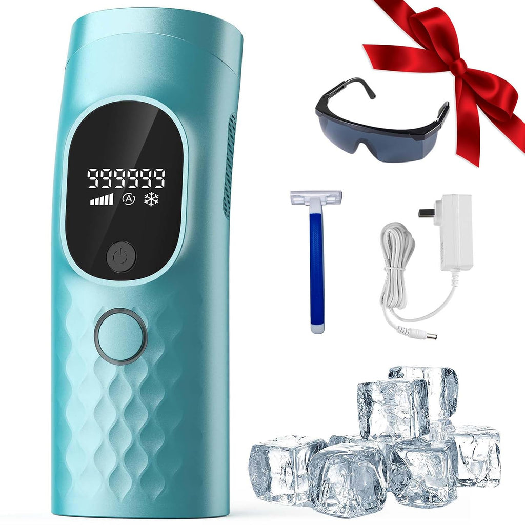 Laser Hair Removal Painless Ice Cooling for Armpits Legs Arms Bikini Line | IPL Device Remover Machine 5 Levels, 2