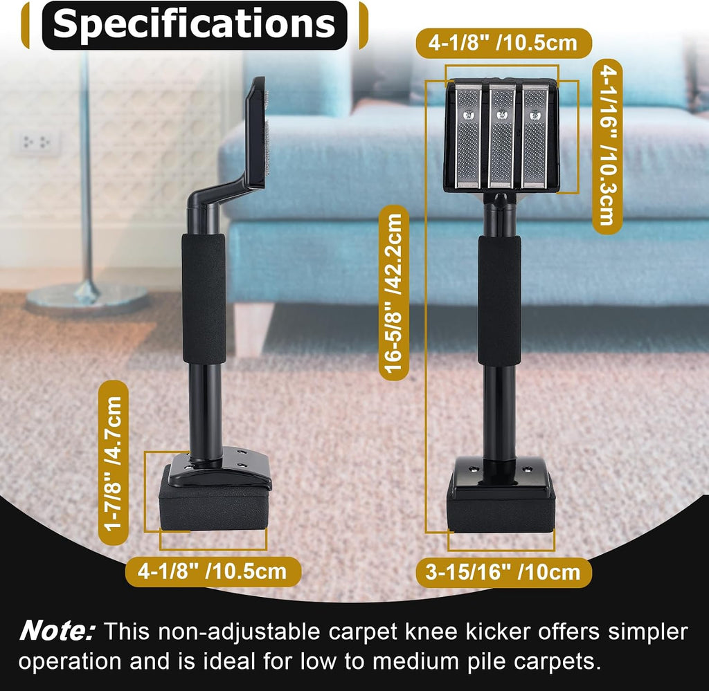 Carpet Knee Kicker 16-5/8" Non-Adjustable Stretcher Tool