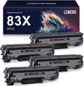 83X CF283X Black Toner Replacement with HP 83X CF283X Black Toner Cartridge | Compatible for HP LaserJet Pro M201dw