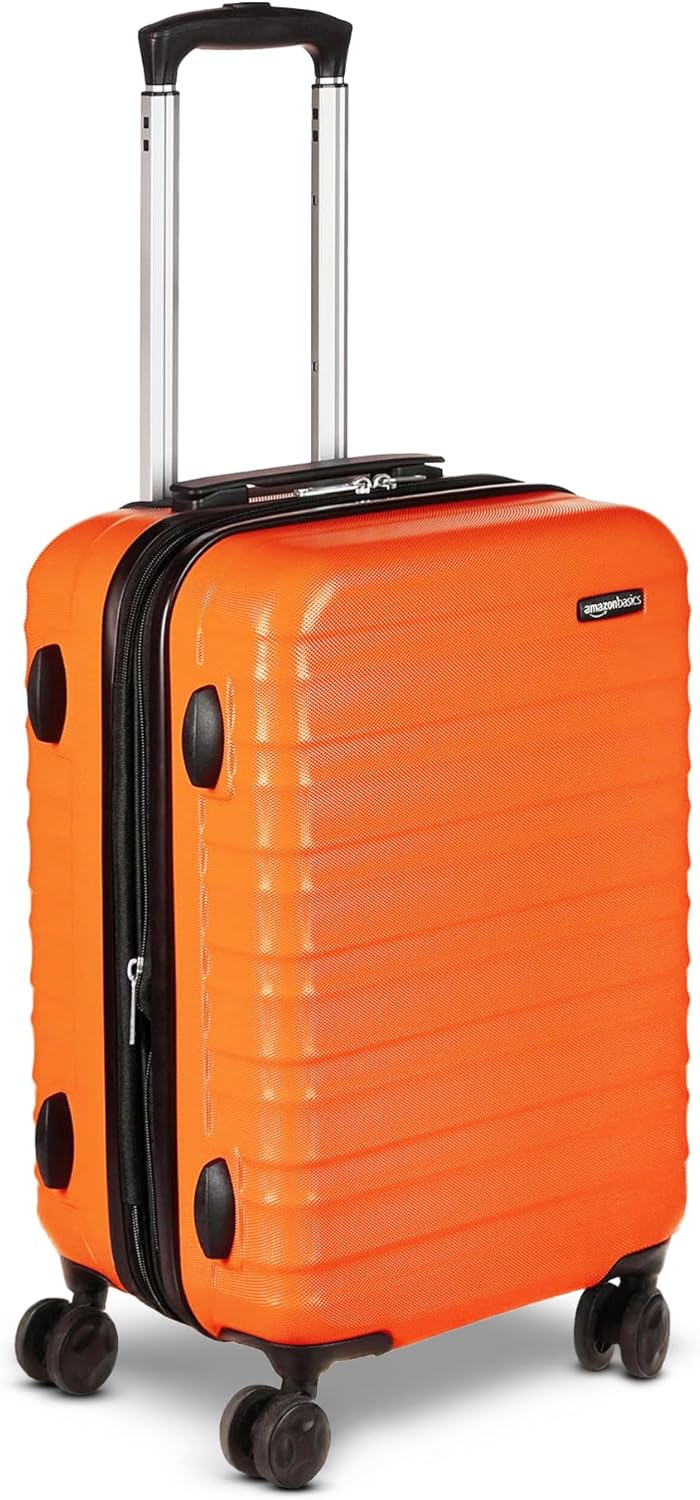 21" Hardside Carry-On Luggage with Spinner Wheels, Expandable for Up to 25% More Space, Scratch-Resistant Hardshell
